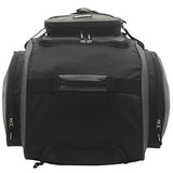 Wrangler Wesley Rolling Duffel Bag, Charcoal Grey, Large 30-Inch