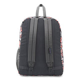 JanSport Digibreak Laptop Backpack - Coral Sparkle Pretty Posey