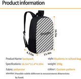 The-Last-Dragon Laptop Backpack, Large Capacity Casual Shoulder Bag Camping Travel Backpack for Boys Girls 17"