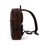 Cloe Uomo Nylon Laptop Backpack for Men in Brown Color