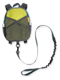 BricaBy-My-Side Safety Harness Backpack, Green/Blue
