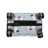 GIOVANIOR Llama Cactus Luggage Cover Suitcase Protector Carry On Covers