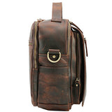 Polare Men'S Full Grain Leather Shoulder Bag Messenger Bag Travel Bag Business Bag Working Bag