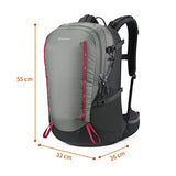 Gonex 40L Hiking Backpack, Wear-Resistant Daypack for Camping, Travel, Climbing, and Rain Cover