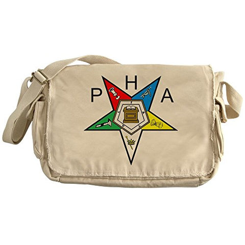 Cafepress - Pha Eastern Star - Unique Messenger Bag, Canvas Courier Bag