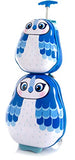 Travel Tots 18" Luggage with Backpack-Blue Jay-O/S