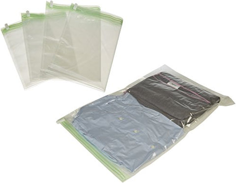 Amazonbasics Travel Rolling Compression Bags, No Vacuum, 8 Piece