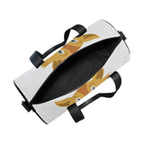 Cat With PillowTravel Duffle Bag Sports Luggage with Backpack Tote Gym Bag for Man and Women