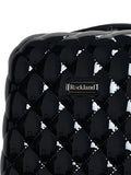 Rockland Quilt 3 Piece Polycarbonate/abs Upright Set, Black