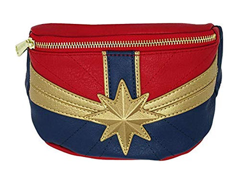 Loungefly Captain Marvel Faux Leather Fanny Pack Standard