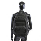 Highland Tactical Basecamp Heavy Duty Tactical Backpack Black