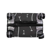 Suitcase Cover Suitcase Bohemian Flower Luggage Cover Travel Case Bag Protector for Kid Girls