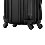 Olympia Apache Ii 21" Carry-On Spinner, Black+Black