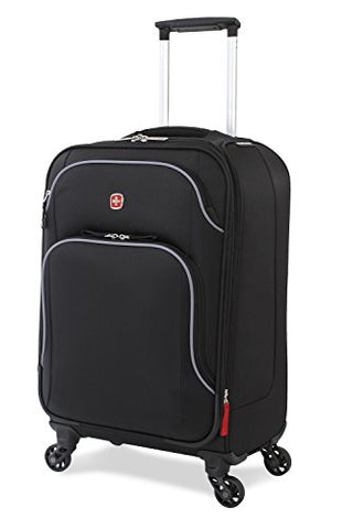 Swissgear Nyon 20" Lightweight Carry-On Suitcase, Black