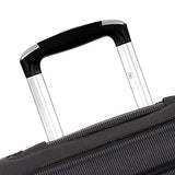 Cloe Checked Medium 24 inch Luggage with 360º-spinner wheels in Black Color