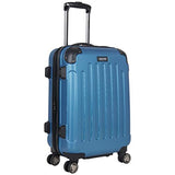 Kenneth Cole Reaction Renegade 20” Carry-On Lightweight Hardside Expandable 8-Wheel Spinner Cabin Size Suitcase, Vivid Blue, inch