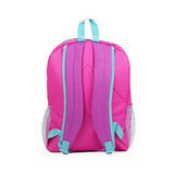 Nickelodeon Jojo Siwa Pink Bow 16" Inch Denim Blue Backpack Bag