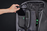 Travel Fusion Anti-Theft Laptop Backpack with USB Charging Port, Security Cable, and Combination