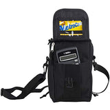 Eastsport Men's Multifunctional Messenger Bag, Over Shoulder, Crossbody for Everyday Use, Black