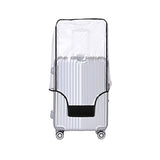 Yotako Clear PVC Suitcase Cover Protectors 20 24 28 30 Inch Luggage Cover for Wheeled Suitcase (30''(21.3''L x 13.2''W x 27.6''H))