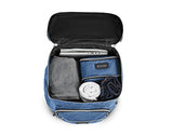 ZipSak Pro Foldable Travel Backpack With Cushioned Laptop Sleeve, Denim Blue