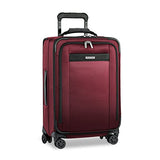 Briggs & Riley Transcend Tall Carry-On Expandable Spinner, Merlot