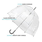 totes Women's Clear Bubble Umbrella