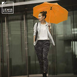 Lewis N. Clark Travel Umbrella: Windproof & Water Repellent with Mildew Resistant Fabric, Automatic