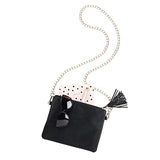 Black Vegan Leather Kendall Purse