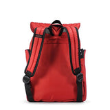 Darling'S Owl Padded Straps Quilted Daypack / Backpack - Medium - Red