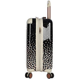 BCBGeneration BCBG Luggage Hardside Carry On 20" Suitcase with Spinner Wheels (20in, Flowing Bloom)