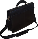 Kenneth Cole Reaction True Colors Genuine Leather Portfolio - Black