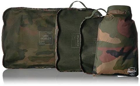 Herschel Travel Organizers, Woodland Camo