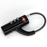 Travel bag code telescopic padlock 3 password customs certification combination trunk TSA certified