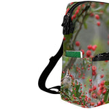 Backpack Red Fruit Beautiful Tree Bird Mens Laptop Backpacks Hiking Bag School Daypack