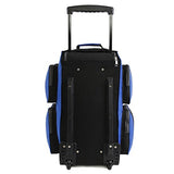 Fila 22" Lightweight Carry On Rolling Duffel Bag,  Blue,  One Size