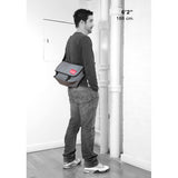 Manhattan Portage Straphanger Messenger Bag, Grey