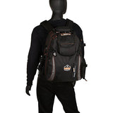 Ergodyne 5843 Tool Backpack Dual Compartment (Black)