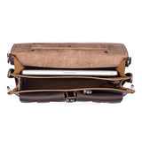 Saddleback Leather Front Pocket Briefcase - 100% Full Grain Leather Bag With 100 Year Warranty
