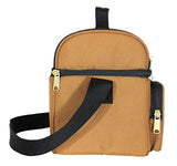 Carhartt Deluxe Dual Compartment Insulated Lunch Cooler Bag, Carhartt Brown