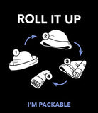 Wallaroo Hat Company Women's Sydney Sun Hat - Lightweight, Packable, Modern Style, Designed in Australia, Denim