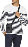 Tommy Hilfiger Compact Xover Sports Tape, Men’s Top-Handle Bag, Black, 2x17x13 cm (B x H T)