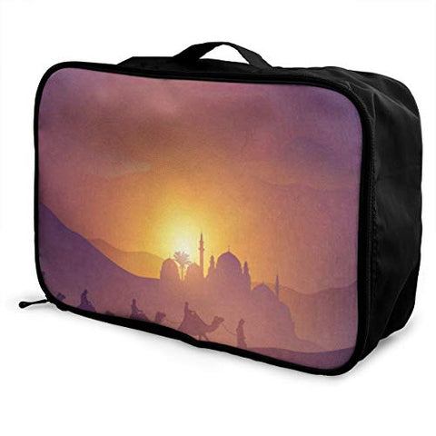 Travel Bags India Wild Camel (3) Portable Tote Cool Trolley Handle Luggage Bag