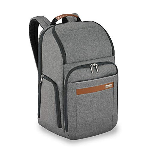 Briggs & Riley Kinzie Street Large Backpack, Grey, One Size