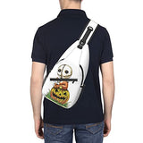 Sam Trick Or Treat Casual Messenger Bag Shoulder Bag Small Body Large Capacity Backpack Travel and Hiking Fashion Shoulder Bag