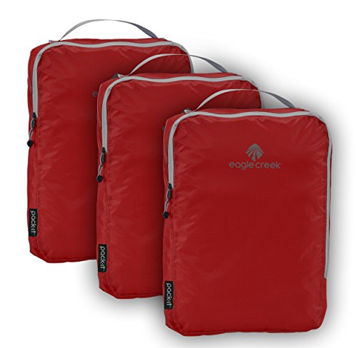 Eagle Creek Pack-it Specter Cube Set-3pc Set (Small), Volcano Red