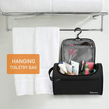 Gonex Travel Toiletry Bag, Hanging Water Restistant Organizer Case for Dopp Kit, Cosmetics and