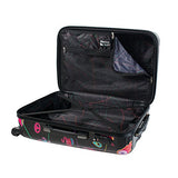 Mia Toro Mistico Hardside Spinner Luggage 3Pc Set - Black
