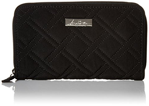 Vera Bradley Accordion Wallet, Classic Black, One Size