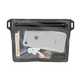 Nite Ize Runoff Waterproof Pocket, Slim Waterproof Wallet for Passports, Phones, and More. Tough Trusted Protection for Water Sports and Adventure Travel, Black